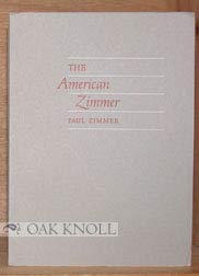 American Zimmer (9780912960159) by Zimmer