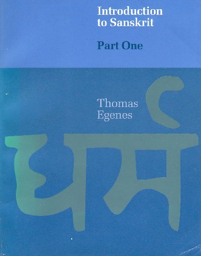 Beispielbild fr Introduction to Sanskrit (Part One) zum Verkauf von HPB-Red