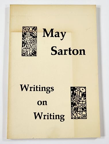 Writings on Writing (9780913006207) by Sarton, May