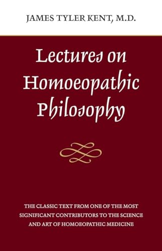 Beispielbild fr Lectures on Homoeopathic Philosophy zum Verkauf von Blackwell's