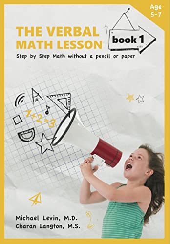 Stock image for The Verbal Math Lesson Book 1: Step-by-Step Math Without Pencil or Paper for sale by SecondSale