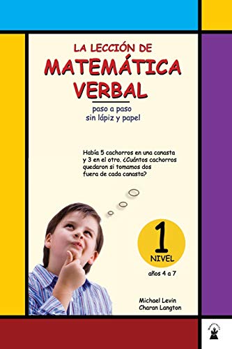 9780913063316: La Leccion de Mathematica Verbal 1: paso a paso sin lpiz y papel (Clculo Mental)