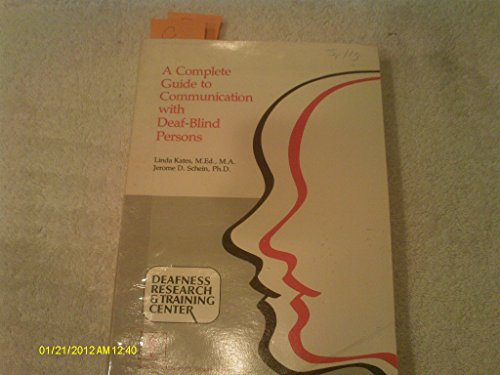 Stock image for Complete Guide to Communication With Deaf Blind Persons for sale by Star Canyon Books