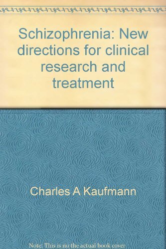 Imagen de archivo de Schizophrenia: New directions for clinical research and treatment a la venta por Sequitur Books