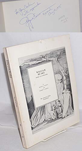 Beispielbild fr William Blake: Book Illustrator; A Bibliography and Catalogue of the Commercial Engravings v.1 zum Verkauf von Great Northern Books