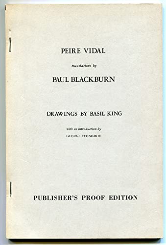 Imagen de archivo de Peire Vidal a la venta por Raritan River Books