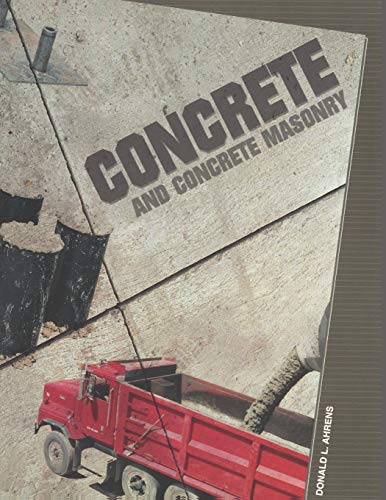 Beispielbild fr Concrete and Concrete Masonry zum Verkauf von HPB Inc.