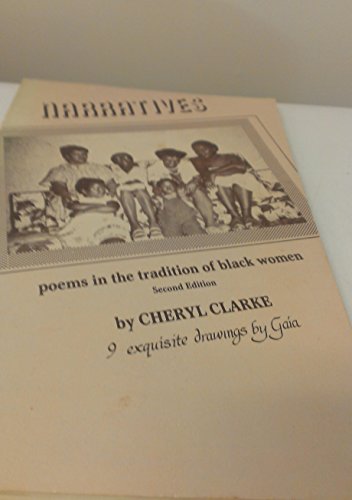 Beispielbild fr Narratives: Poems in the Tradition of Black Women zum Verkauf von The Book Spot