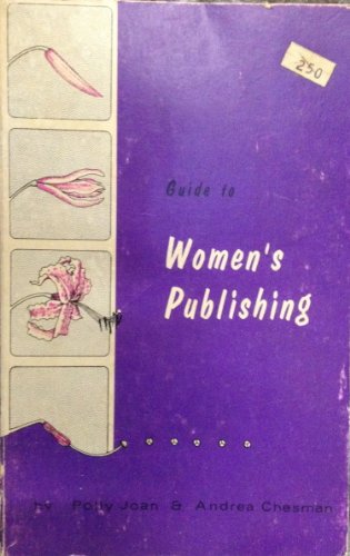 Beispielbild fr Guide to Women's Publishing zum Verkauf von Better World Books