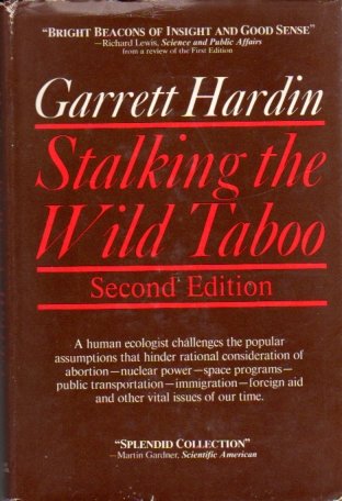 Beispielbild fr Stalking the wild taboo zum Verkauf von Wonder Book