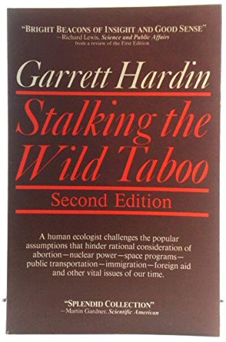 Stock image for Stalking the Wild Taboo for sale by Half Price Books Inc.