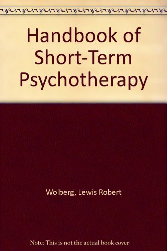 Beispielbild fr Handbook of Short-Term Psychotherapy zum Verkauf von HALCYON BOOKS