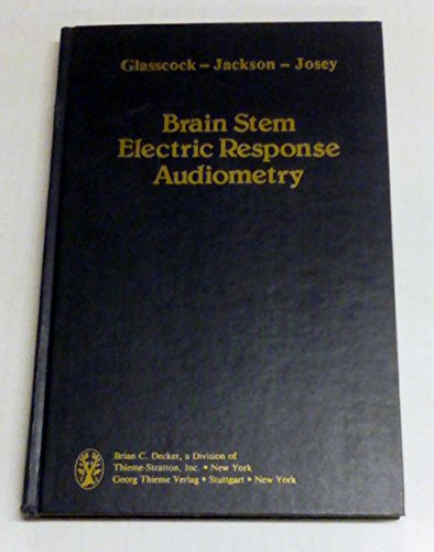 Stock image for Brain Stem Electric Response Audiometry for sale by Sequitur Books