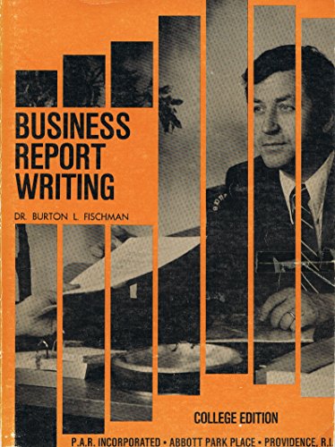 9780913310403: Business report writing