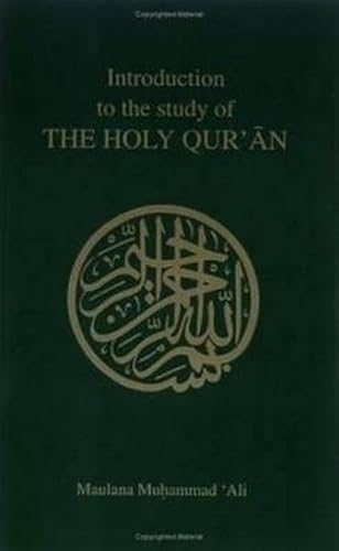 Imagen de archivo de Introduction to the Study of the Holy Quaran a la venta por PBShop.store US