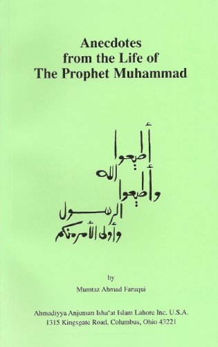 Imagen de archivo de Anecdotes from the Life of the Prophet Muhammad a la venta por Blackwell's