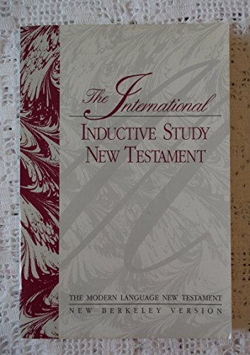 Beispielbild fr International Inductive Study New Testament-the Modern Language New Testament/New Berkley Version zum Verkauf von Better World Books