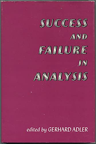 Beispielbild fr Success and Failure in Analysis : Proceedings zum Verkauf von Better World Books