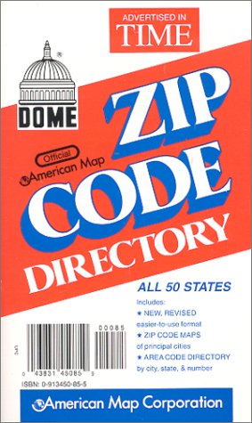 Imagen de archivo de Dome Official American Map Zip Code Directory a la venta por SecondSale