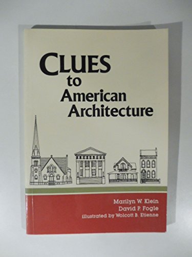 Stock image for Clues to American architecture for sale by HPB-Ruby