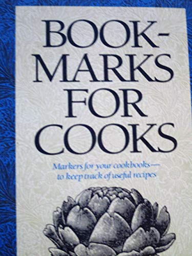 Beispielbild fr Bookmarks for Cooks zum Verkauf von BooksRun