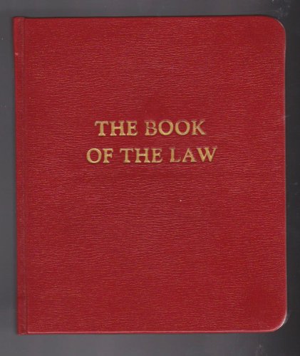 The Book of the Law (9780913576274) by Crowley