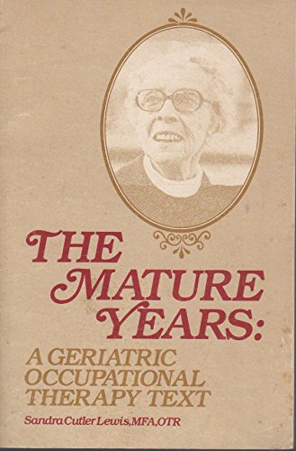 Imagen de archivo de The Mature Years a la venta por Better World Books