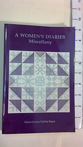 Stock image for A Women's Diaries Miscellary for sale by Better World Books