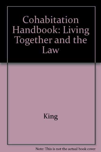 Beispielbild fr Cohabitation Handbook: Living Together and the Law zum Verkauf von Robinson Street Books, IOBA