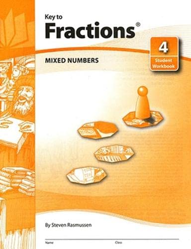 Imagen de archivo de Key to Fractions, Book 4: Mixed Numbers, student workbook a la venta por RiLaoghaire