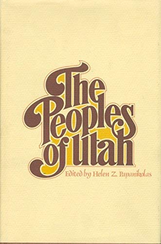 Stock image for Peoples of Utah for sale by Zubal-Books, Since 1961