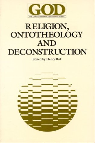 Imagen de archivo de Religion, Ontotheology and Deconstruction: a la venta por Andover Books and Antiquities