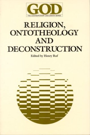 Stock image for Religion, Ontotheology and Deconstruction: for sale by Andover Books and Antiquities