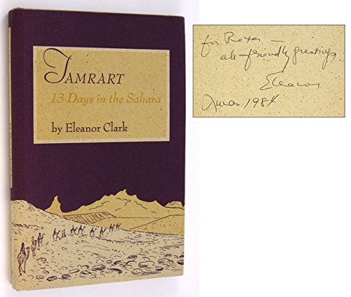 Beispielbild fr Tamrart: 13 days in the Sahara zum Verkauf von Books From California