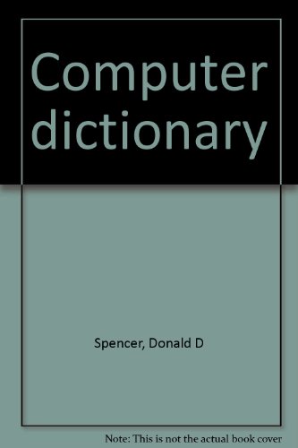 Beispielbild fr Computer Dictionary zum Verkauf von Better World Books