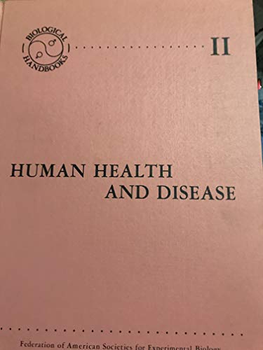 Stock image for Human health and disease (Biological handbooks) for sale by POQUETTE'S BOOKS