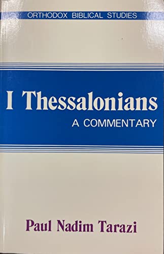 Beispielbild fr I Thessalonians: A Commentary [Orthodox Biblical Studies] zum Verkauf von Windows Booksellers