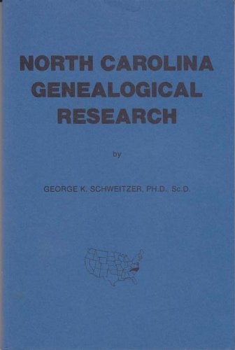 Stock image for North Carolina Genealogical Research for sale by Better World Books: West
