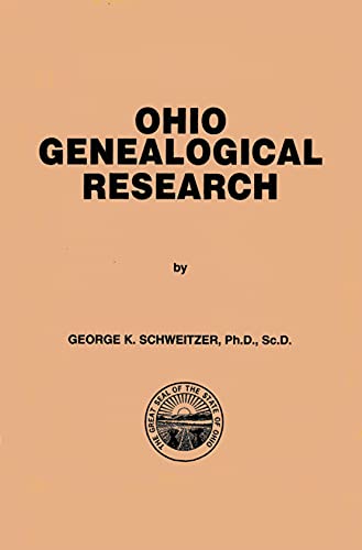 Beispielbild fr Ohio Genealogical Research zum Verkauf von Better World Books: West