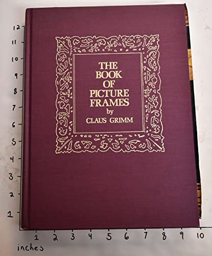 Beispielbild fr The Book of Picture Frames zum Verkauf von Powell's Bookstores Chicago, ABAA