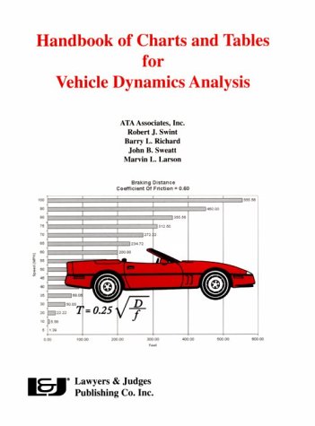 9780913875711: Handbook of Charts and Tables for Vehicle Dynamic Analysis