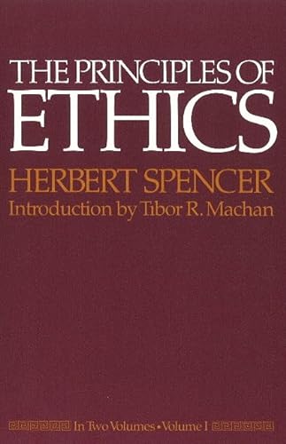 Stock image for The Principles of Ethics Volume I for sale by Concordia Books
