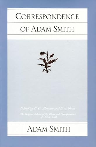 9780913966990: Correspondence of Adam Smith (The Glasgow Edition of the Works of Adam Smith)