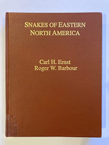 Stock image for Snakes of Eastern North America for sale by Better World Books