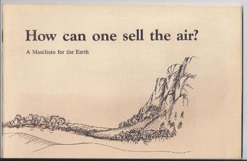 Beispielbild fr How Can One Sell the Air? zum Verkauf von Better World Books