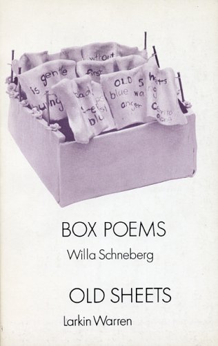 Beispielbild fr Box Poems/Old Sheets zum Verkauf von The Oregon Room - Well described books!