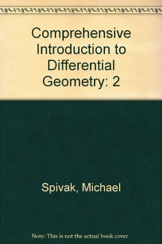 Stock image for A Comprehensive Introduction to Differential Geometry, Vol. 2, Second Edition. HARDCOVER for sale by Saul54