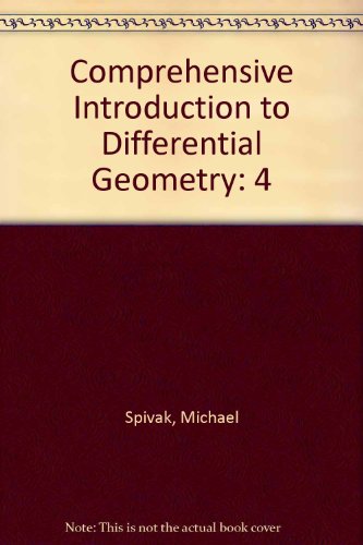 9780914098874: Comprehensive Introduction to Differential Geometry