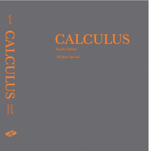 9780914098911: Calculus ( “Calculus, 4th edition” by Michael Spivak)