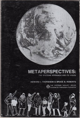 Imagen de archivo de Metaperspectives The Systems Approach and its Vision a la venta por True Oak Books